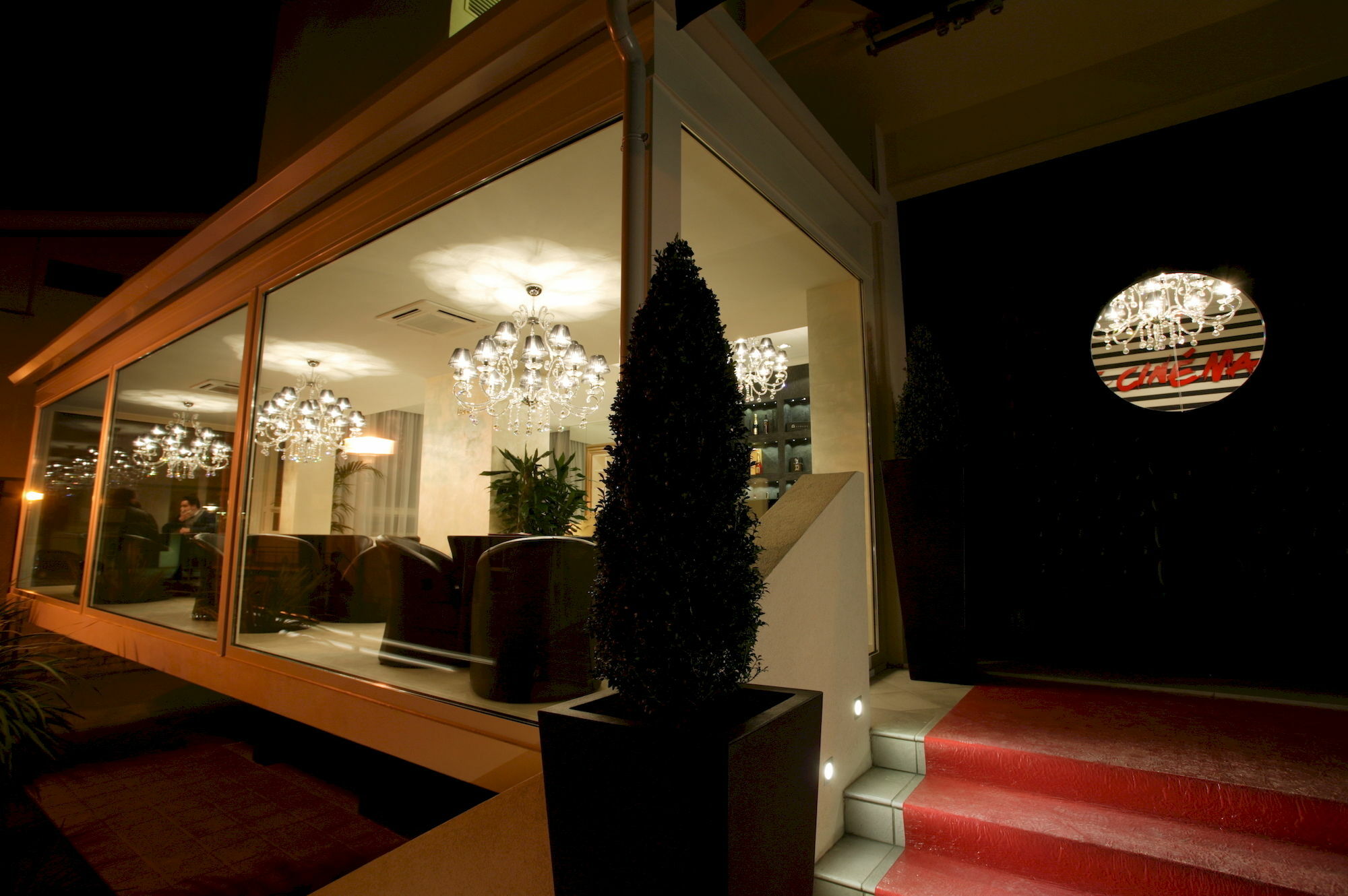 Hotel Le Cinema Gatteo a Mare Exteriör bild